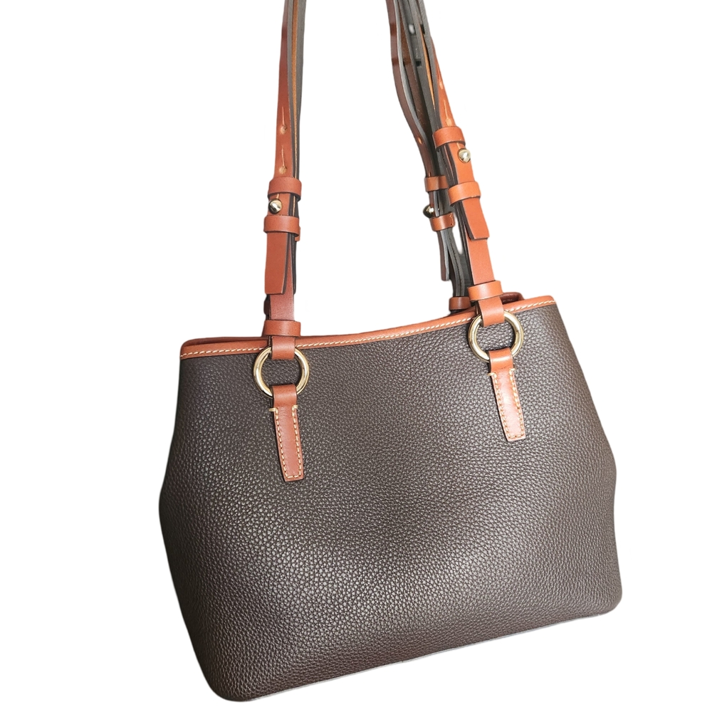 Dooney & Bourke Pebble Grain Small Briana With Pouch - Picture 6 of 8